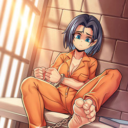 This is a pixiv picture whose title is Annoying chain [Commission].