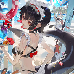 This is a pixiv picture whose title is 水着エレン.