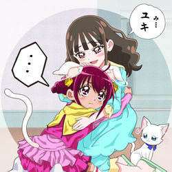 This is a pixiv picture whose title is 🐶１０「猫屋敷みユキ」.