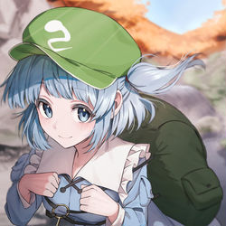 This is a pixiv picture whose title is 河城にとり.