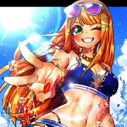 This is a pixiv picture whose title is 紫雲清夏さん.