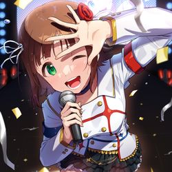 This is a pixiv picture whose title is M@STERPIECE.