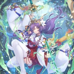 This is a pixiv picture whose title is 【仕事絵】Z/X　聖純なる舞踏 ピュアティ.