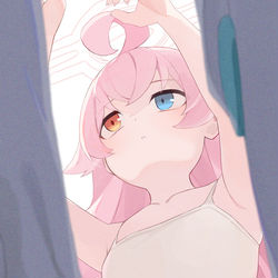 This is a pixiv picture whose title is ホシノ.