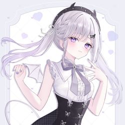 This is a pixiv picture whose title is 🐈♡.