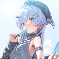 This is a pixiv picture whose title is 夜乃くろむ.