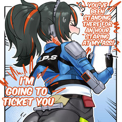 This is a pixiv picture whose title is 🚓🚓🚓🚓👮‍♀️👮‍♀️.