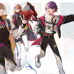 This is a pixiv picture whose title is VOLTACTION2周年.