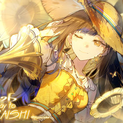 This is a pixiv picture whose title is 2024白石杏お誕生日おめでとう!.