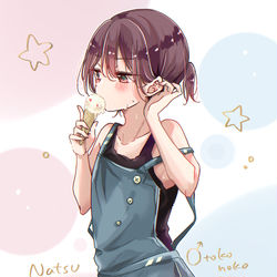 This is a pixiv picture whose title is 夏の男の娘.