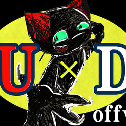 This is a pixiv picture whose title is 【ねこのティーチくん】MU×DA【off vocal】.