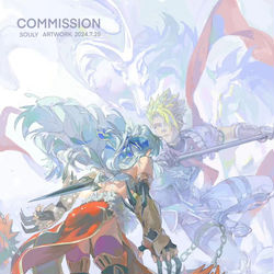 This is a pixiv picture whose title is Penthesilea's Vortex of Hatred.
