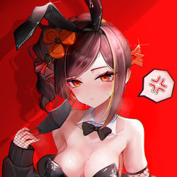 This is a pixiv picture whose title is バニー千織🥵.