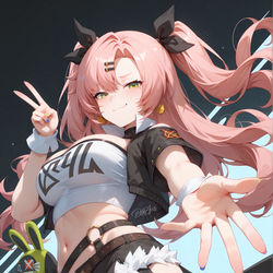 This is a pixiv picture whose title is Nicole Demara『Zenless Zone Zero』.