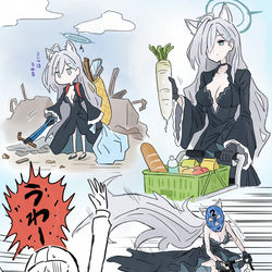 This is a pixiv picture whose title is なんか普通にその辺で暮らしてた.