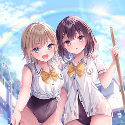 This is a pixiv picture whose title is 「早く終わらせて遊んじゃお♬」.