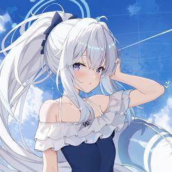 This is a pixiv picture whose title is 月雪ミヤコ(水).