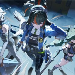 This is a pixiv picture whose title is 刑侦特别行动组13.
