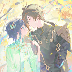 This is a pixiv picture whose title is 鍾ウェン10.