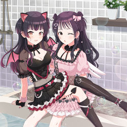 This is a pixiv picture whose title is 冬優子x恵理.