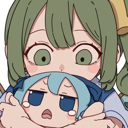 This is a pixiv picture whose title is 助けてください.