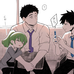 This is a pixiv picture whose title is 先輩がうざい後輩の話　お気に入りシーン.