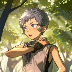 This is a pixiv picture whose title is 弧次郎.