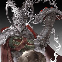 This is a pixiv picture whose title is 血潮.