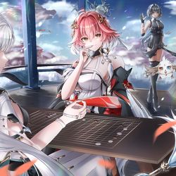 This is a pixiv picture whose title is Leisure time | Wuthering Waves.