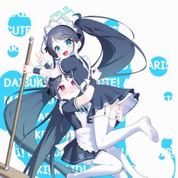 This is a pixiv picture whose title is ♡♥.