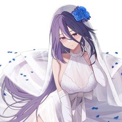 This is a pixiv picture whose title is wedding.