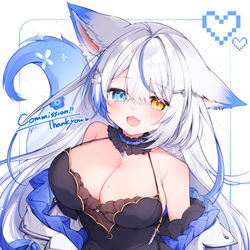 This is a pixiv picture whose title is 💙.