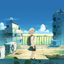 This is a pixiv picture whose title is after everything.