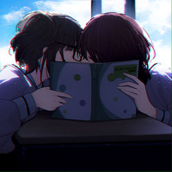 This is a pixiv picture whose title is 紧急加更一则双菜.