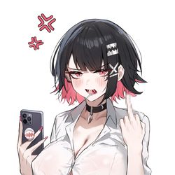 This is a pixiv picture whose title is 何見てるの?.