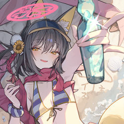 This is a pixiv picture whose title is 水着イズナ.