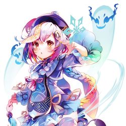 This is a pixiv picture whose title is 七七.