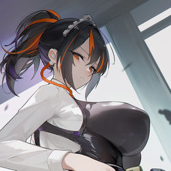 This is a pixiv picture whose title is 大朱鸢效应犯了.