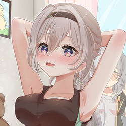 This is a pixiv picture whose title is ホタルちゃん後ろ！！.