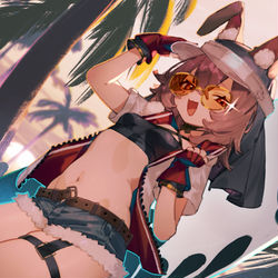 This is a pixiv picture whose title is 跃跃.