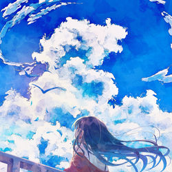 This is a pixiv picture whose title is 楽して楽になりたい.