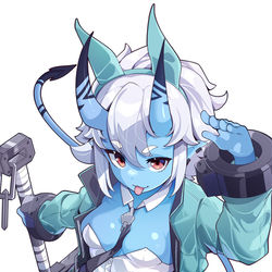 This is a pixiv picture whose title is Soukaku bunnysuit.