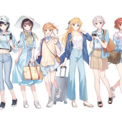 This is a pixiv picture whose title is #チラムネ福井コラボ.