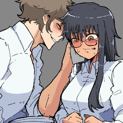 This is a pixiv picture whose title is Switch with me Nagatoro.