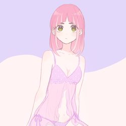 This is a pixiv picture whose title is ベビードール.