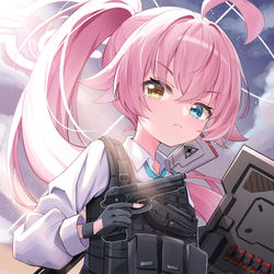 This is a pixiv picture whose title is ホシノ.
