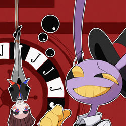 This is a pixiv picture whose title is ディーラーと助手.