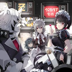 This is a pixiv picture whose title is ヴィクトリア家政.