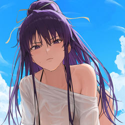 This is a pixiv picture whose title is 神裂.