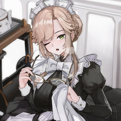 This is a pixiv picture whose title is NIKKE Ade.